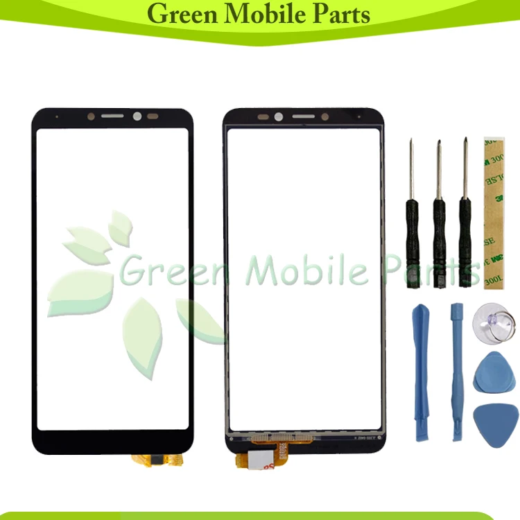 Протестированный сенсорный для Wiko Harry 2 Сенсорный экран дигитайзер передняя