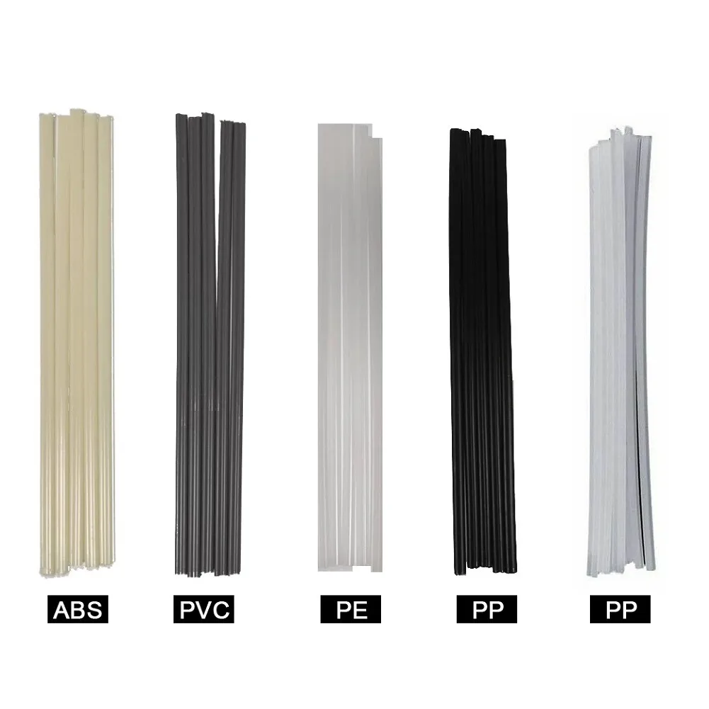 

20/50X Plastic Welding Rods Bumper Repair ABS/PP/PVC/PE Sticks 200mm Welder Tool Welding Rods For Bumper Cars Plastic Water Tank