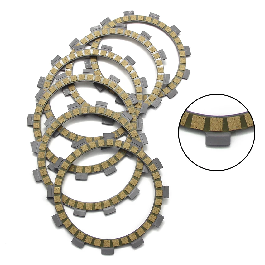 Диск фрикционного сцепления для мотоцикла Yamaha XT250 Serrow 250 XT250X XG250 TRICKER TTR250 RH/RL TT250R