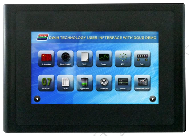 DMT48270C043_15WT 4 3 дюймов DGUS II C HMI Разработка интерфейса человека резистивный сенсорный