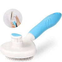 dog brush cat brush self cleaning slicker brush for shedding professional pet grooming comb for longshort hair