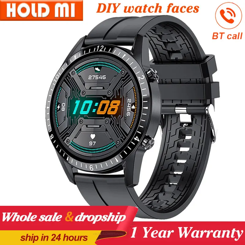 Смарт часы i9 с сенсорным круглым экраном водонепроницаемые мужские и женские для