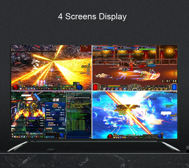 4K HDMI 16x1 Quad мультипросмотрщик 16 в 1 выход бесшовный переключатель мультипросмотрщик изображение экран делитель конвертер Ethernet RS232