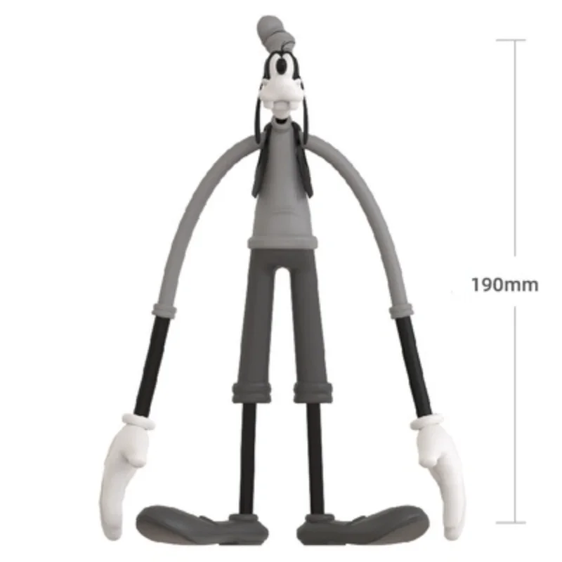 

Disney Black and White Mickey Donald Duck Goofy Trendy Ornaments Doll Toys Hobbies Action Figures Christmas Gift for Children