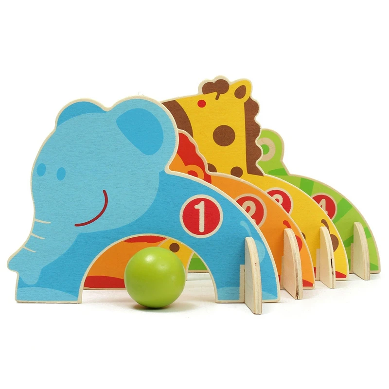 Детские Мини Деревянные Мультяшные игрушки для гольфа крокеты спортивные игры