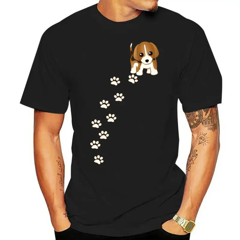 

Футболка Beagle щенок собака хлопковая трендовая известная летняя стильная удобная футболка с круглым вырезом