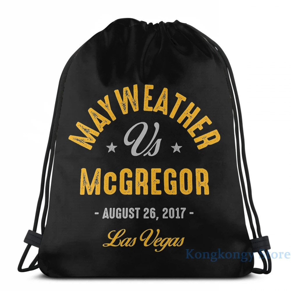 Забавный графический принт mayпогода vs McGregor боксерский рюкзак с USB-зарядкой