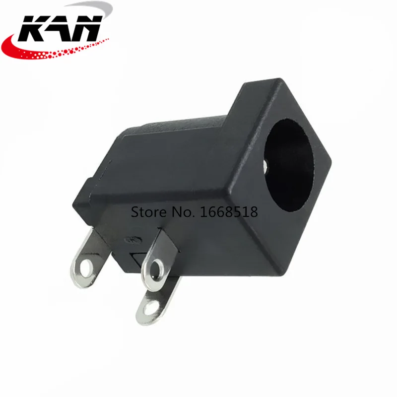 10 шт. монтажное гнездо для печатной платы 5 5x2 1 мм гнездовой разъем питания