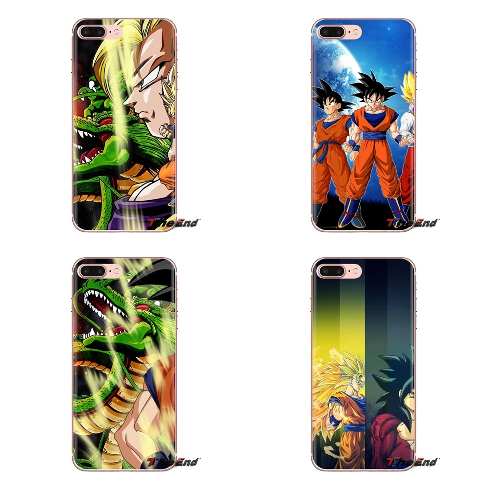 Для Huawei G7 G8 P7 P8 P9 P10 P20 P30 Lite Mini Pro P Smart Plus 2017 2018 2019 мягкие прозрачные оболочки Dbz goku