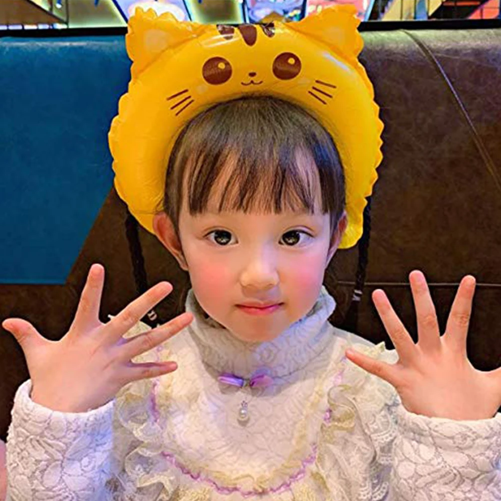 24 шт мультфильм повязка на голову в виде животного фольги воздушный шар панда