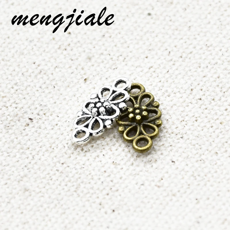 

30pcs Vintage Alloy Metal Connector Charms For Jewelry Making Finding Accessories Wholesale