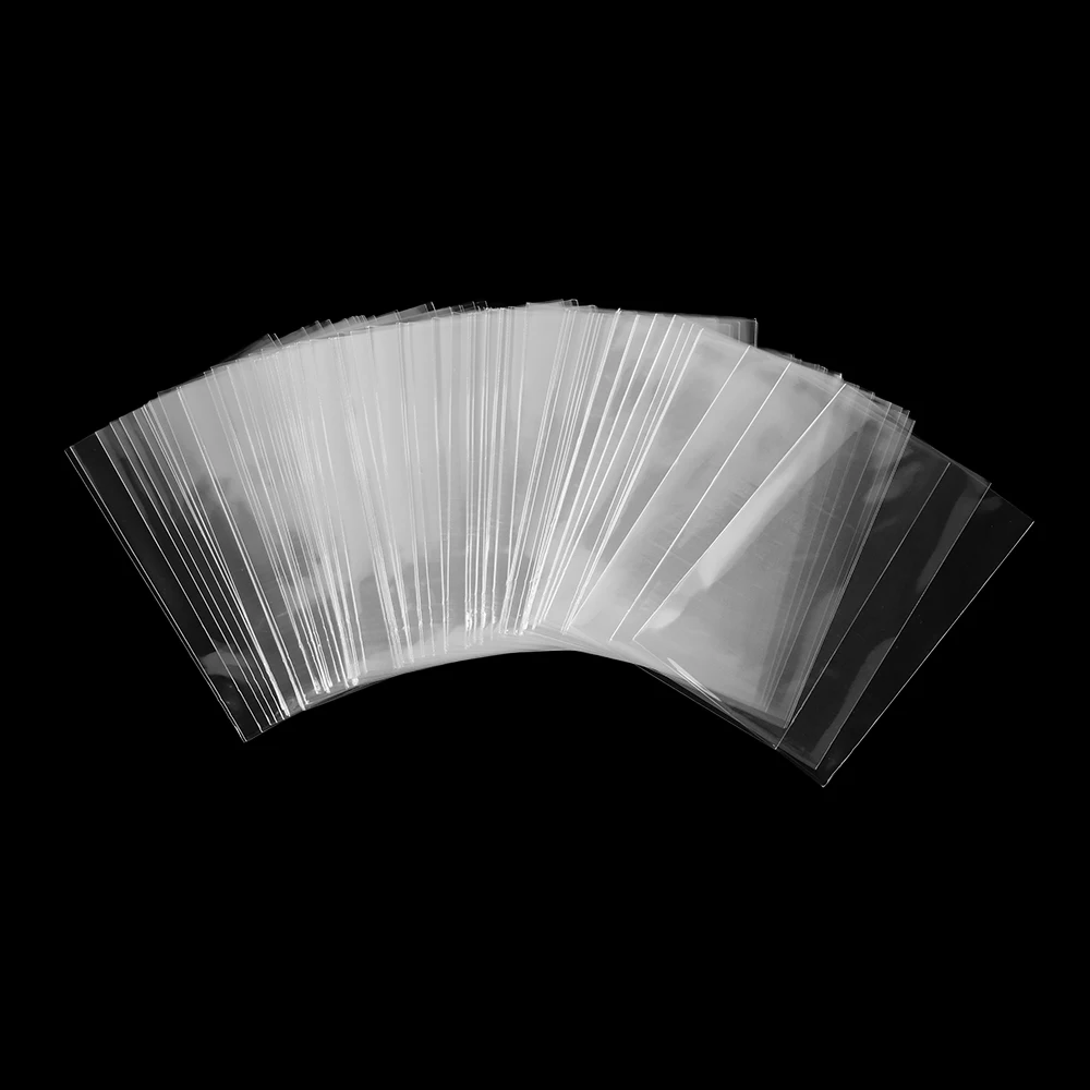 100 шт./пакет прозрачная крышка для карт материал CPP защита волшебная игра