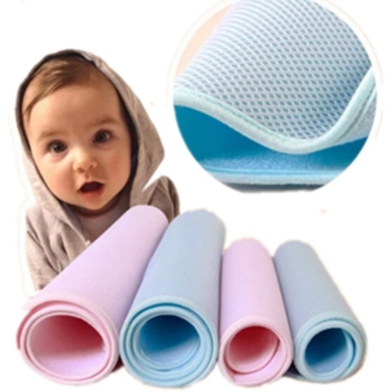 

Baby Bamboo Reusable Diapers Kids Waterproof Mattress Bedding Diapering Changing Mat Three-Layer Sheet Care Pad for Babies