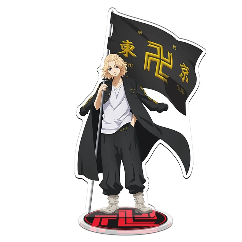 

Anime Tokyo Revengers Acrylic Stands Manjiro Ken Takemichi Hinata Atsushi Figure Model Plate Decor Fans Gift Collection Props