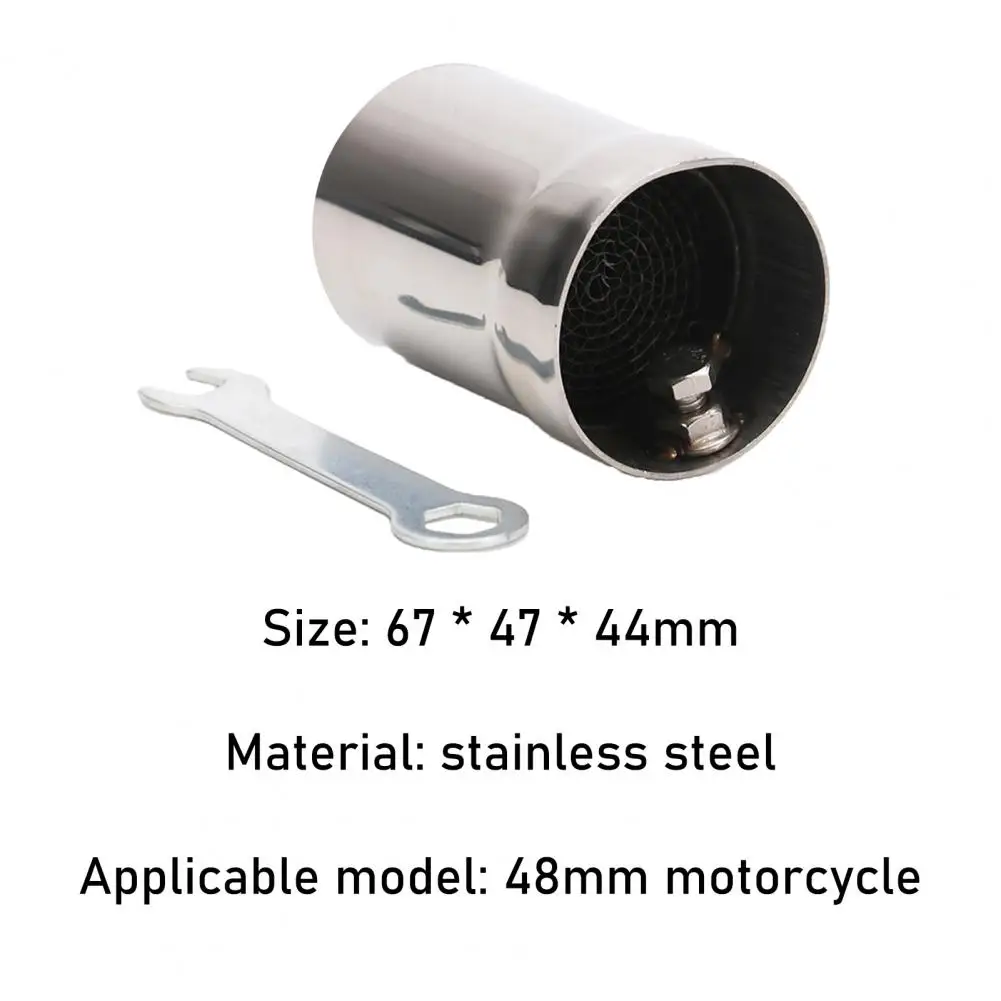 

DB Killer High-temperature Resistant Compact 48MM Motorcycle Exhaust Muffler Exhausts & Exhaust System Exterior Accessories