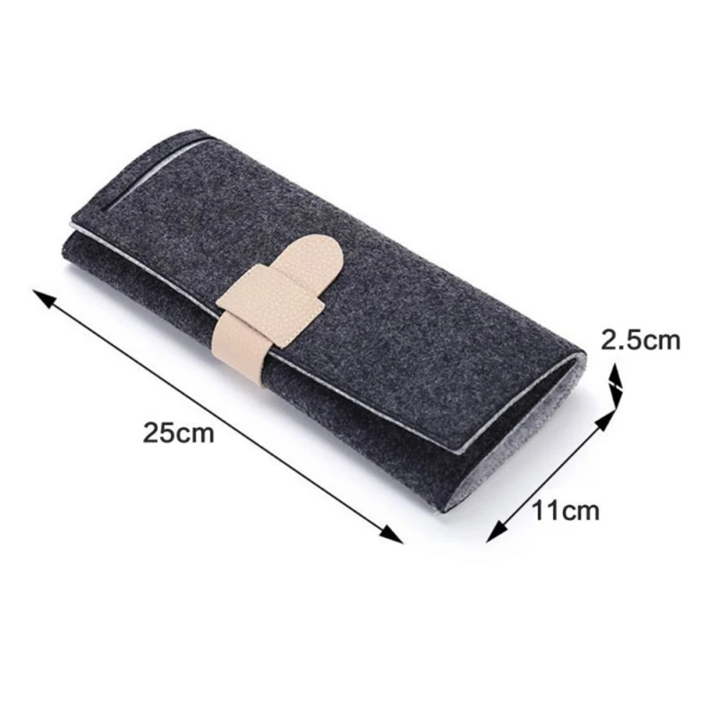 Портативный складной держатель для колец и серег из фетровой ткани | Дом сад