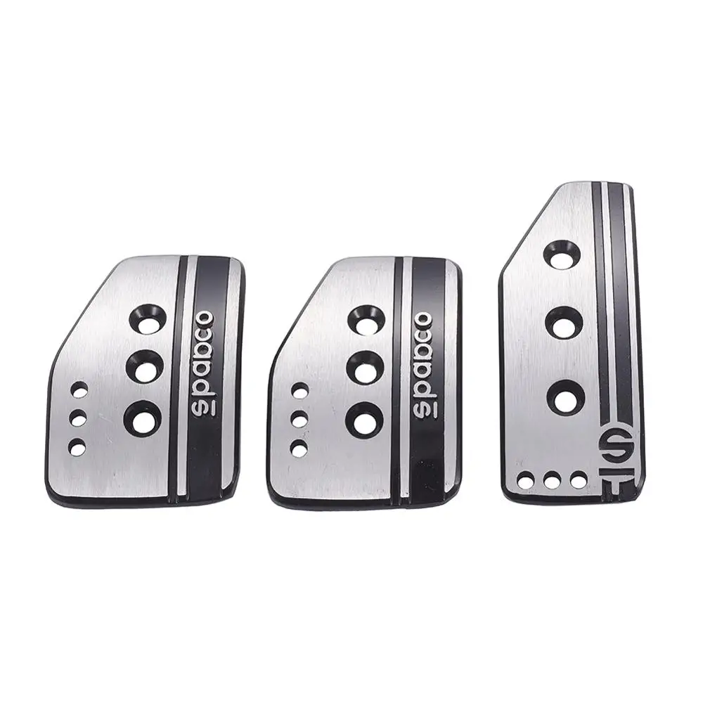 3 шт. Универсальный Автомобильный сцепления педали тормоза крышка нескользкой