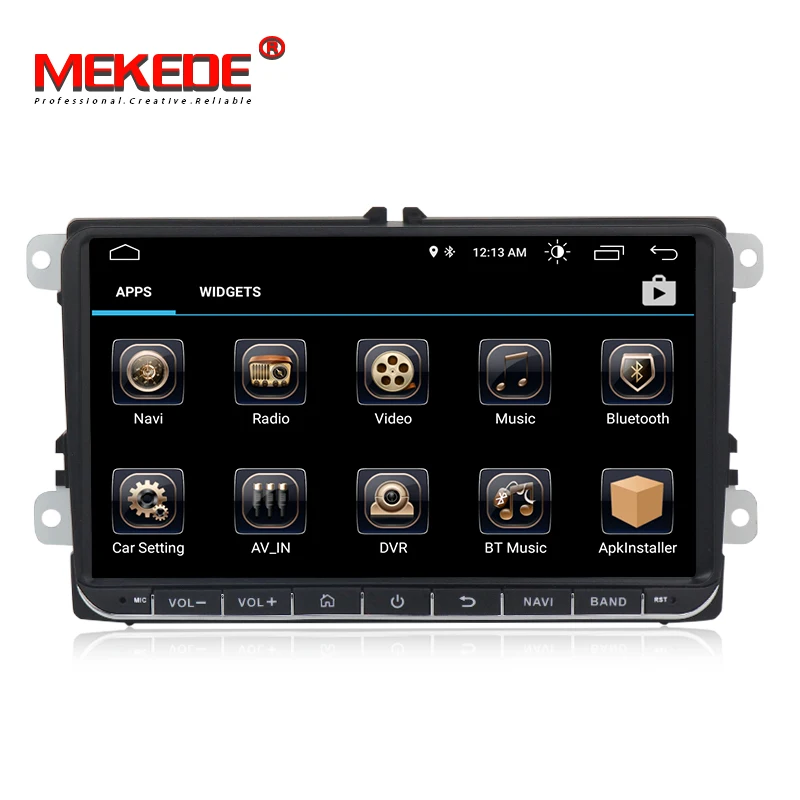 MEKEDE " Android 8,1 автомобильный gps-навигатор для VW GOLF 5, 6 Polo Passat b5, Jetta Tiguan Touran Skoda, seat, canbus, руль