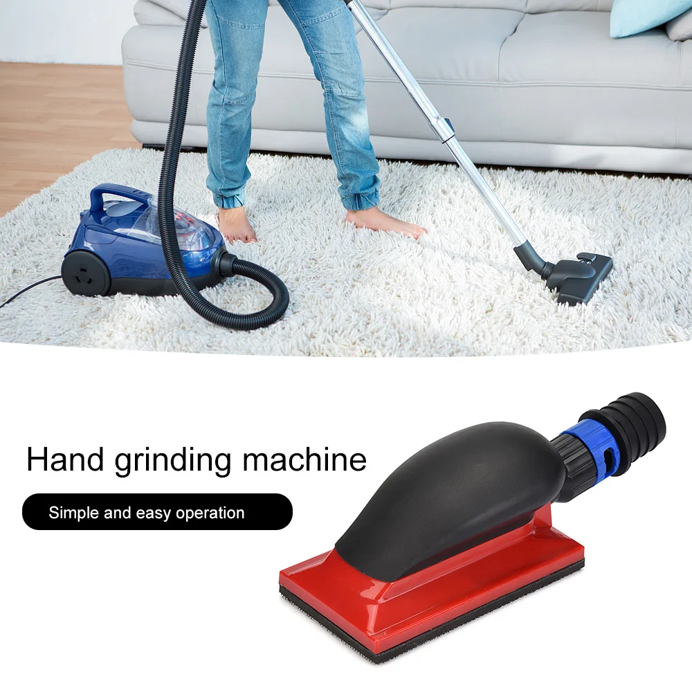 

1pcs Sanding Block Square Hand Dust Extraction Sanding Grinding Sponge Block Dust Free Dust Free Block Abrasive Tool Accessories