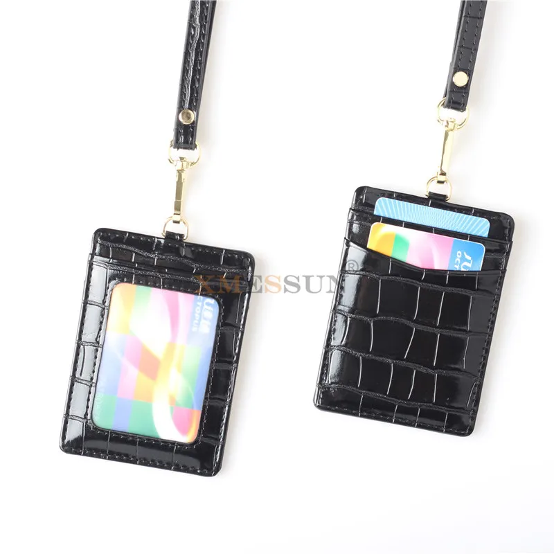 XMESSUN 2021 Новый тисненый крокодиловый кожаный ремешок держатель для карт мужчин