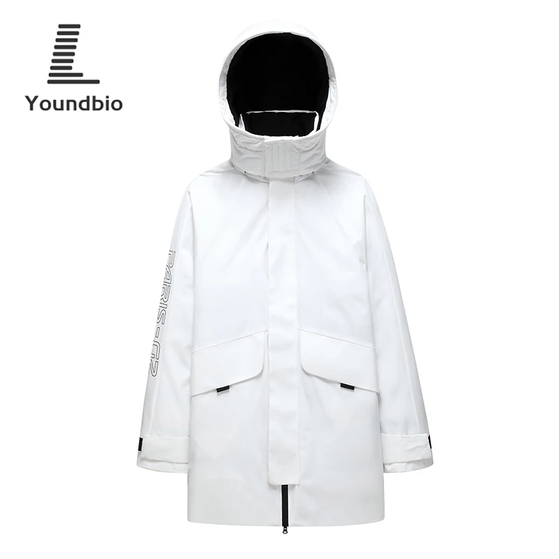 

2021 Men Mid-Length Down Jacket Winter Fleece Thicken Casual Loose Coat Mens Keep Warm Hooded Windproof Parkas Coat Down Coats