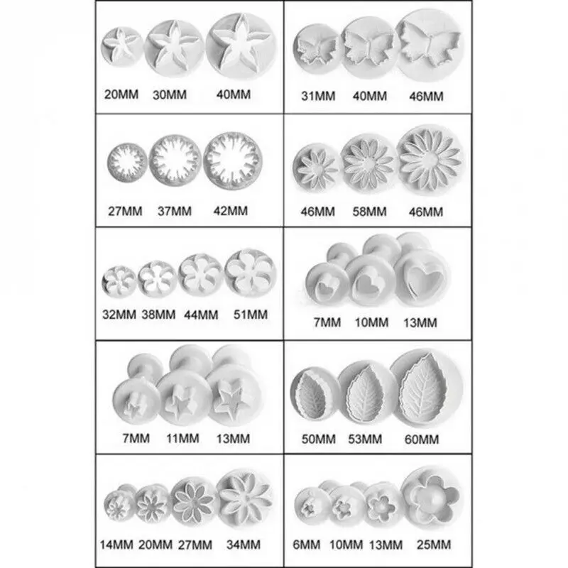 Набор инструментов для украшения торта 33 шт. форма печенье|Формы тортов| |