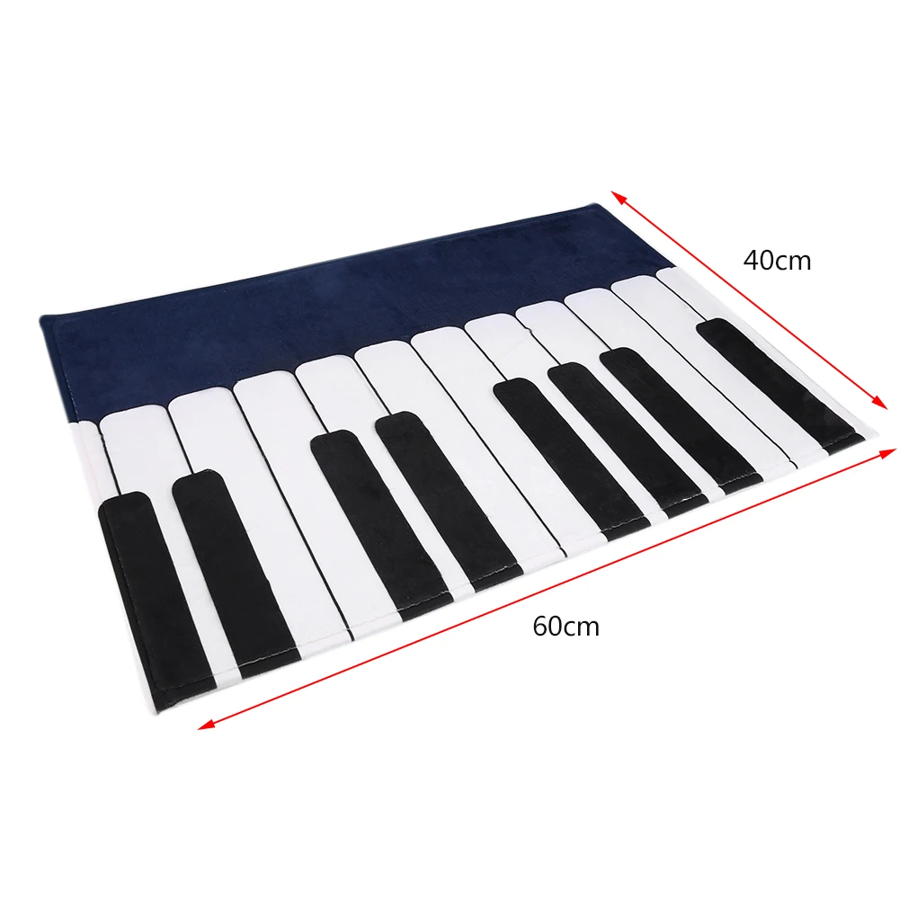 

2016 Personality Piano Carpet Bedroom Bedside Living Room Mat Piano Children Pad Rug with Exquisite Handmade Wrapping LESHP