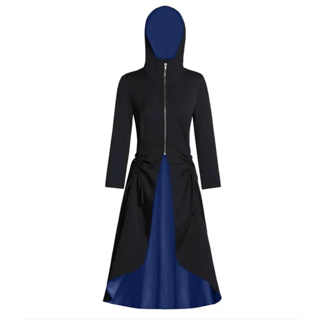 Винтажное зимнее пальто для женщин модное повседневное свободное с капюшоном на