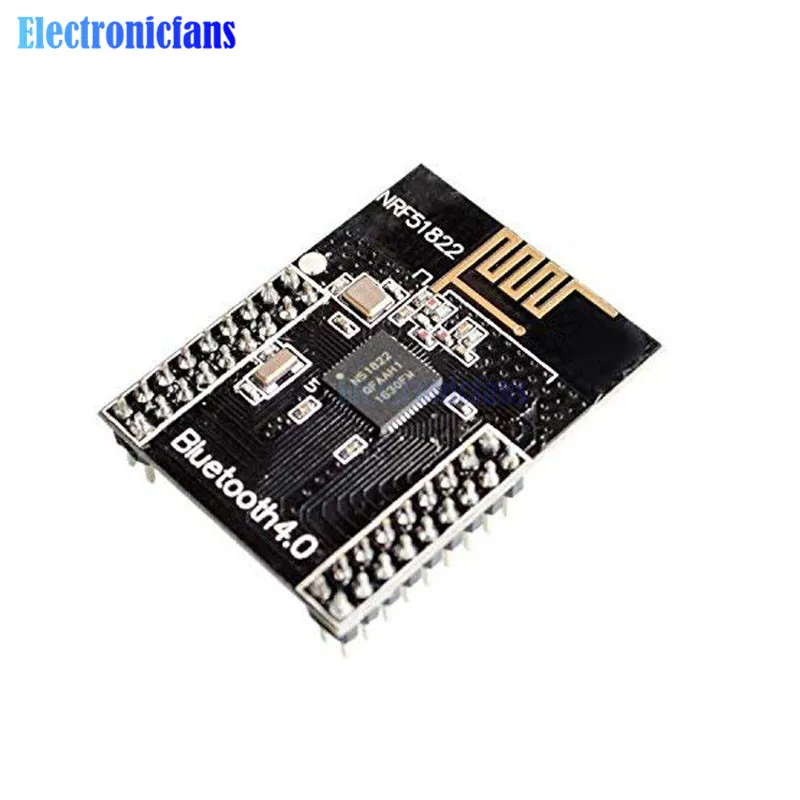 NRF51822 2 4G беспроводной модуль связи Bluetooth/zigbee модуль/DMX512 многопротокольный