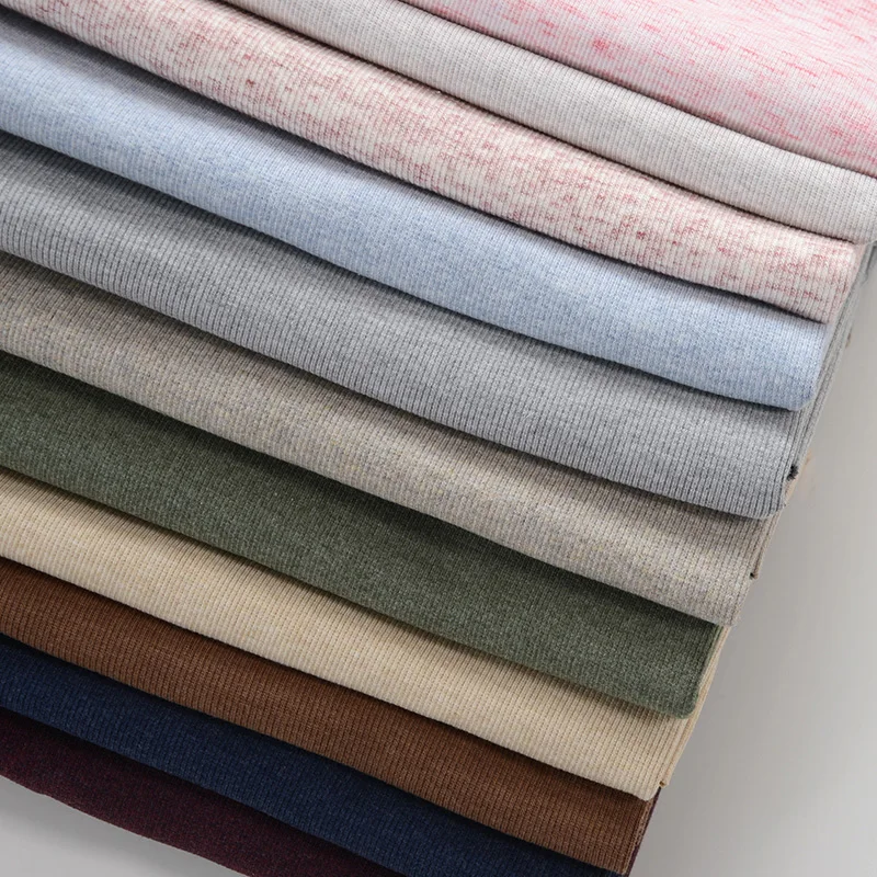 110x50 см цветок Пряжа ребристый воротник манжеты подол одежды нижняя рубашка