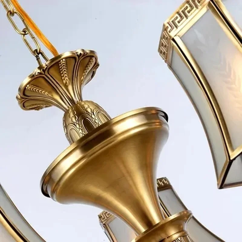 Роскошная подсветка для гостиной медная лампа | Лампы и освещение