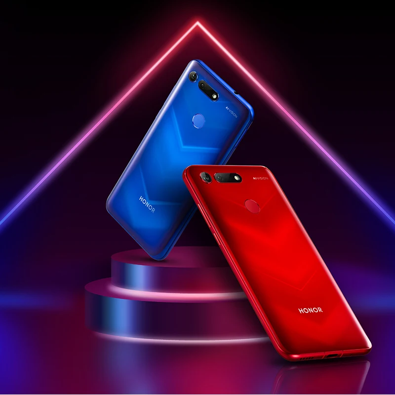 Стоковый мобильный телефон Honor V20 View 20, экран 6,4 дюйма, аккумулятор 4000 мАч, жидкостное охлаждение, Kirin 980, Android 9,0, смартфон NFC
