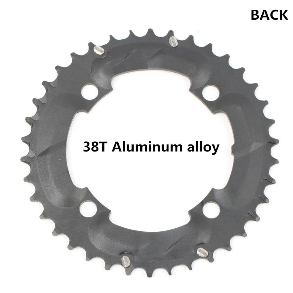 Круглая цепь MTB горный велосипед 104BCD 22T 24T 32T 34T 38T 42T 44T шатуны стали алюминиевый сплав зубная пластина запчасти