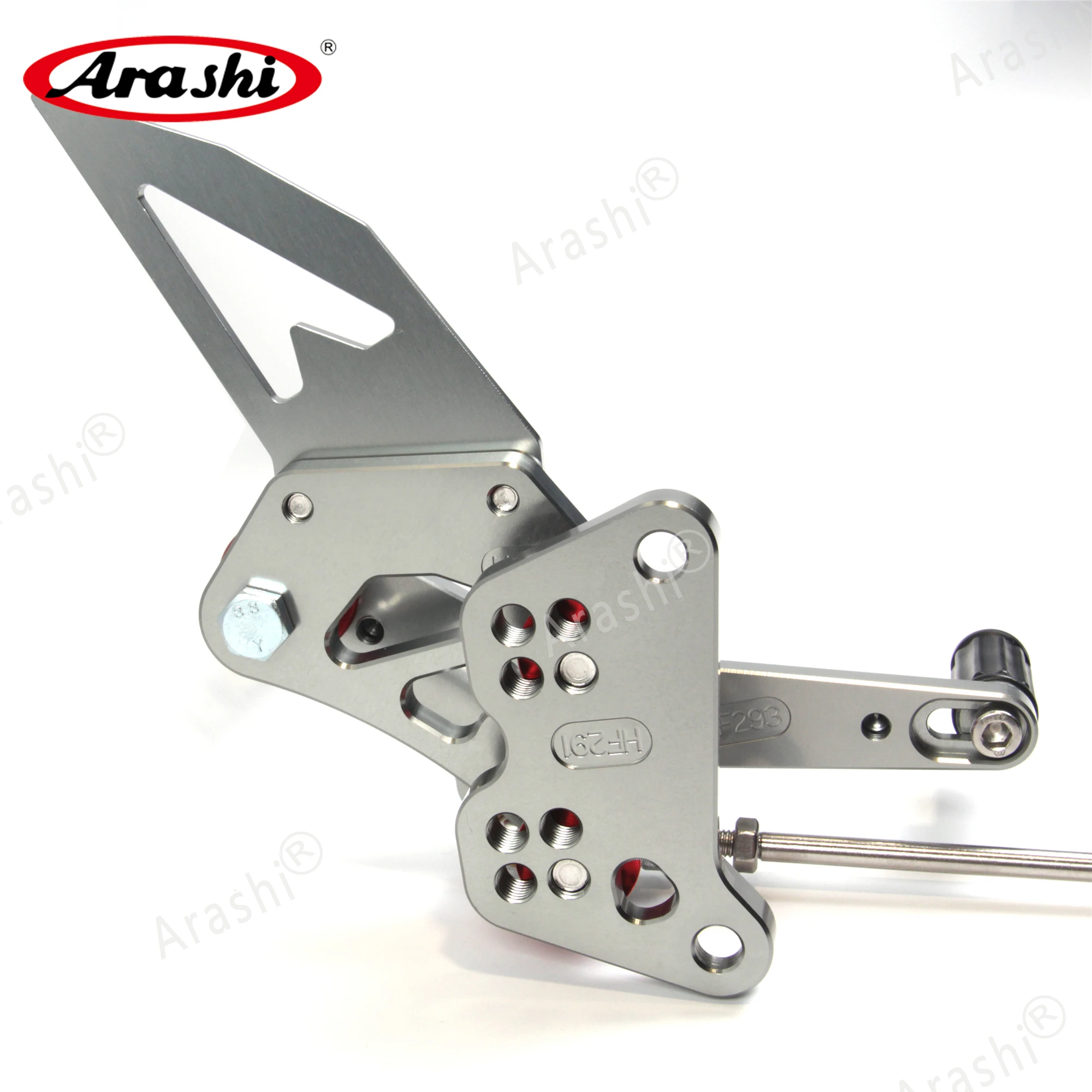 Arashi мотоциклетные подножки для SUZUKI HAYABUSA GSXR1300 2008- CNC Регулируемые подножки GSX-R GSXR 1300 GSX1300R 2012 2013