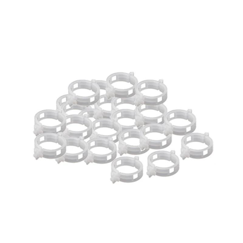 

400 шт., многоразовые зажимы для растений, 23 мм