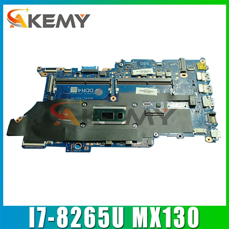 

AKemy Laptop motherboard For HP Probook 440 G6 I7-8265U Mainboard N17S-GS-A1 DAX8JMB18C0 N17S-GS-A1 Tested