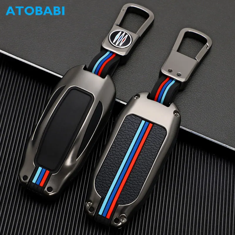 

Чехол для автомобильного ключа из цинкового сплава с силиконовым умным пультом дистанционного управления