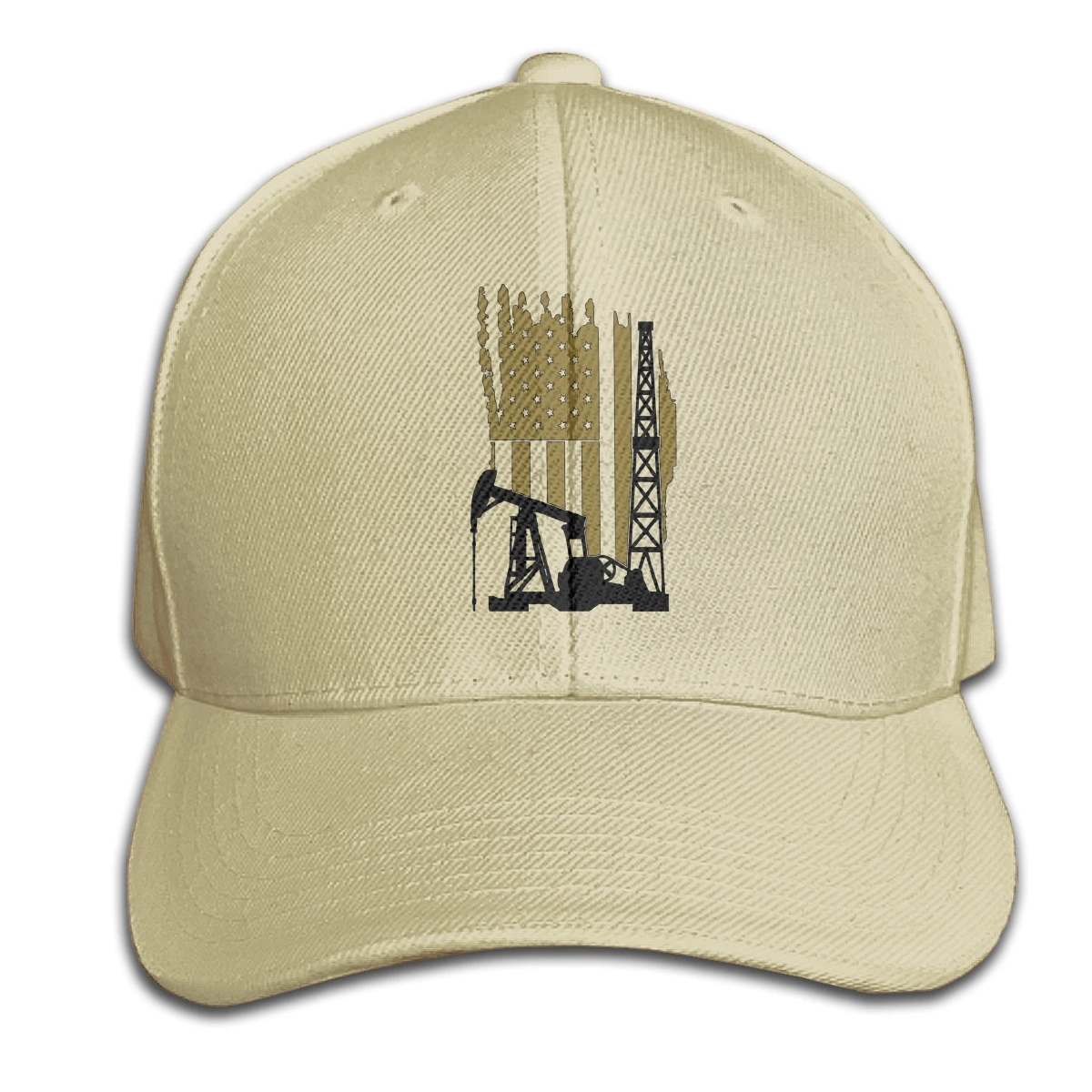 

Oilfield Flag men woman Fashionable breathable Hip hop caps