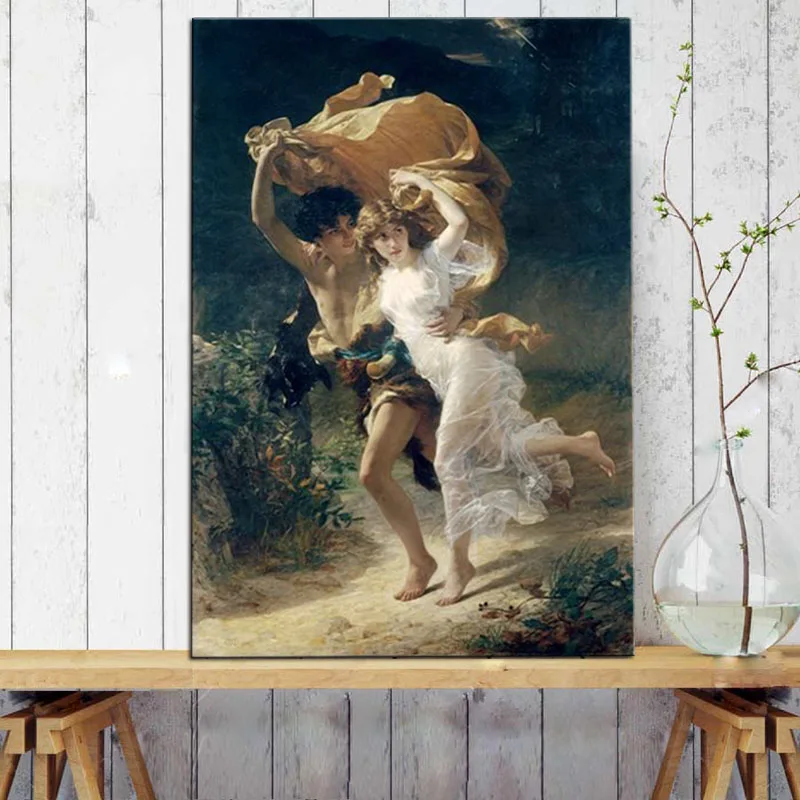 The Storm by Pierre augte Cot копирует известные картины на холсте художественные для
