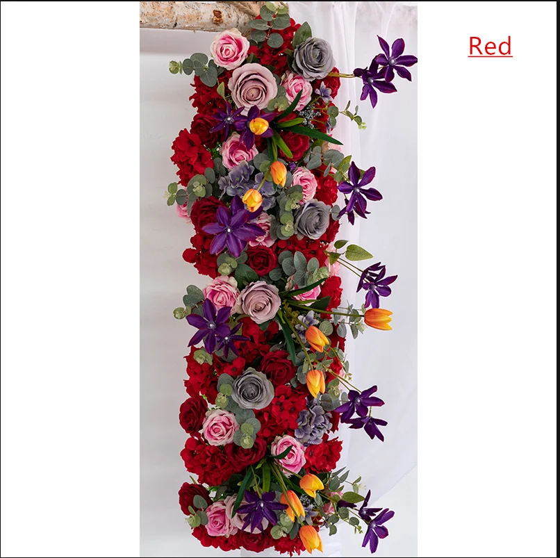 Индивидуальные Новые Т сценические дорожные арки искусственные цветочные стены