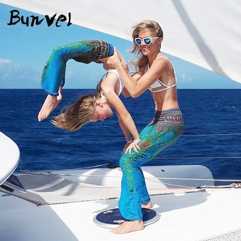 Женские леггинсы для фитнеса с геометрическим принтом мам и дочек|Сочетающаяся