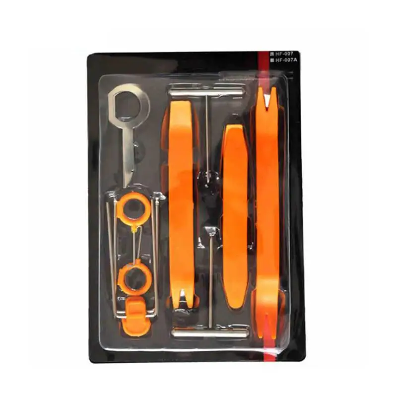 12 шт./компл. автомобильное радио дверной зажим Панель Даш Аудио Удаление открытый