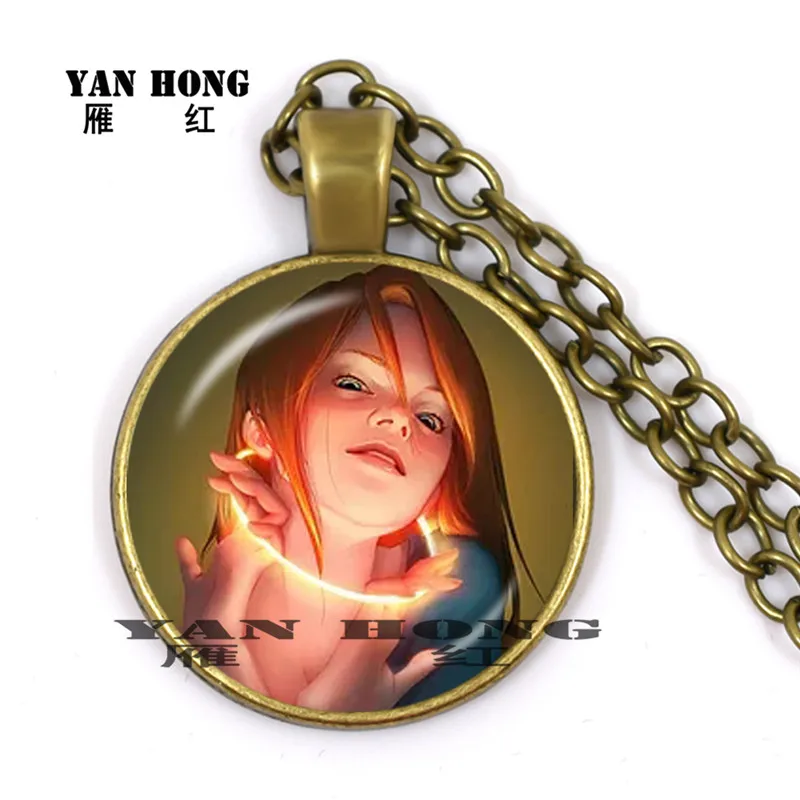 Body art photographs carefully designed Necklace glass 25MM pendant hand-made | Украшения и аксессуары