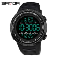 fashion sanda brand military mens watches 50m waterproof sports watch for male led electronic wristwatches relogio masculino