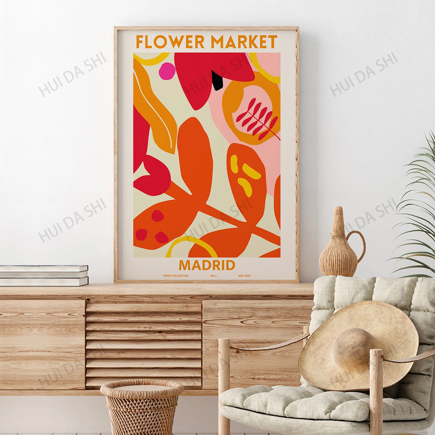 

Flower Market Print, Flower Market Poster,Madrid Flower Market Poster, Flower Shop Sign,Flower Wall,Flower Print, Florist Gift