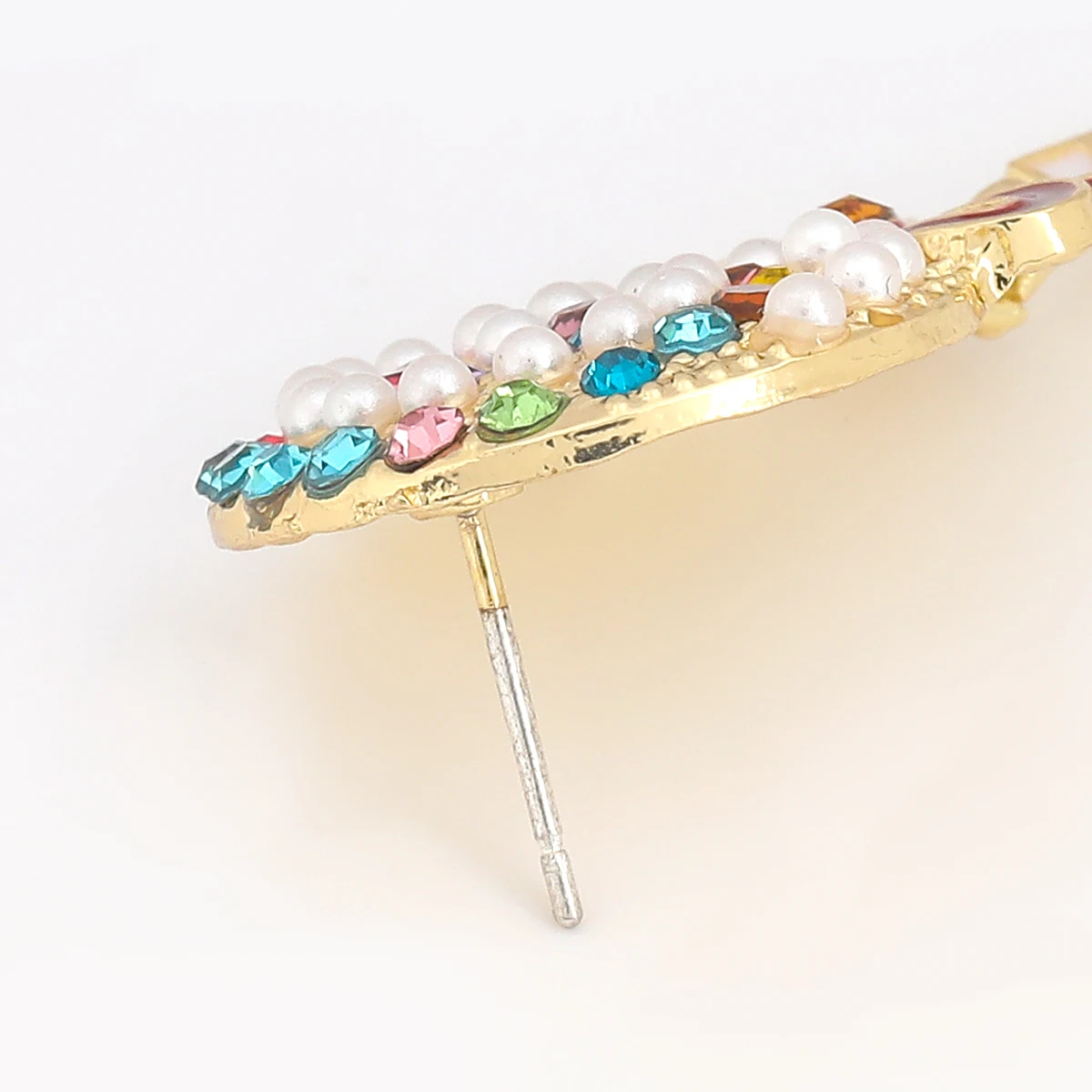 Pauli Manfi 2020 креативные серьги в виде леденцов с имитацией жемчуга женские