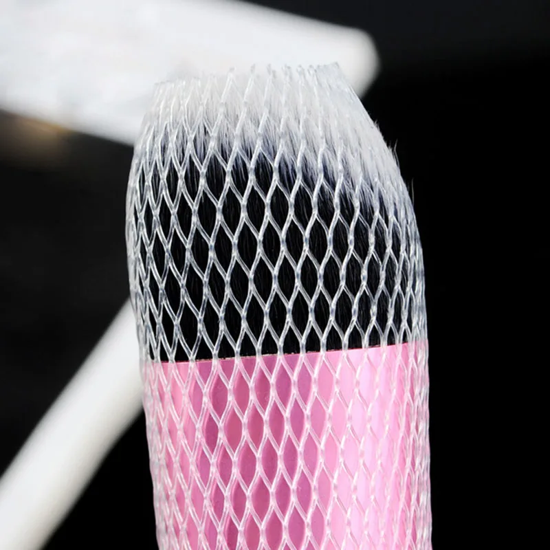 1pc Makeup Brush Net Cover Mesh Brushes White Guards Sheath MO1 | Красота и здоровье