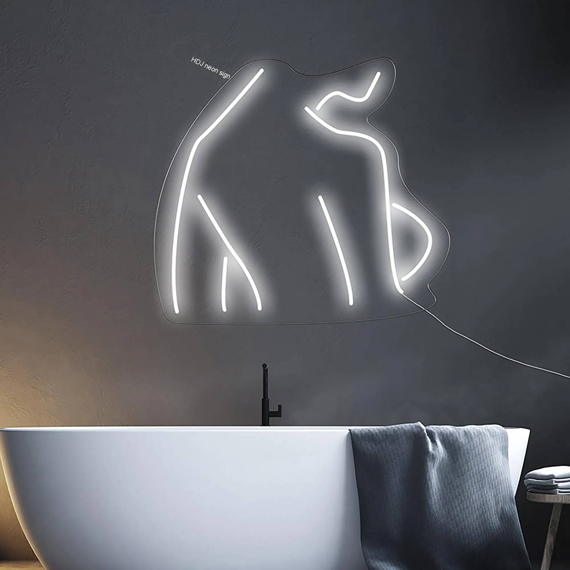 

Sexy Woman Personalized Custom LED Neon Sign Wall Decor For Party Bar Salon Club Creative Decorative Light