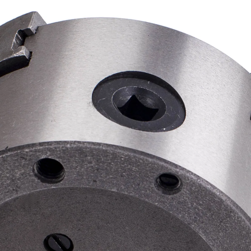 Патрон токарный 4 дюйма 100 мм из закаленной стали кулачка Самоцентрирующийся K12-100