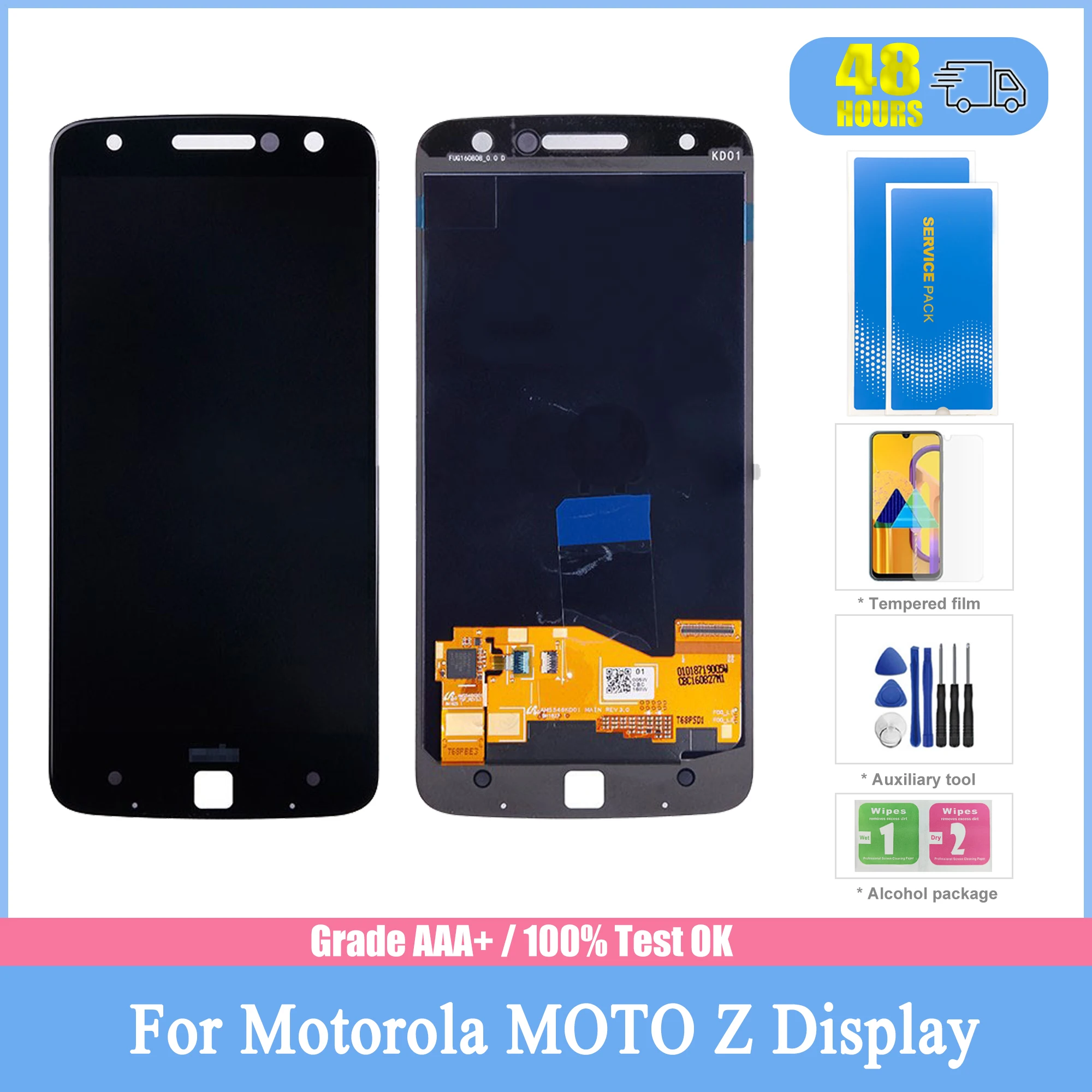 

Оригинальный дисплей для Motorola MOTO Z Droid XT1650 XT1650-03 дисплей ЖК сенсорный экран дигитайзер для Moto Z XT1650-05 Burn-Shadow